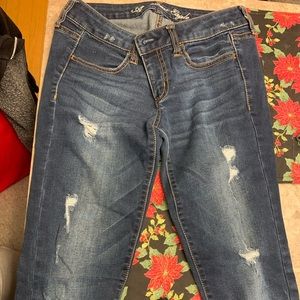 American Eagle denim jeans.